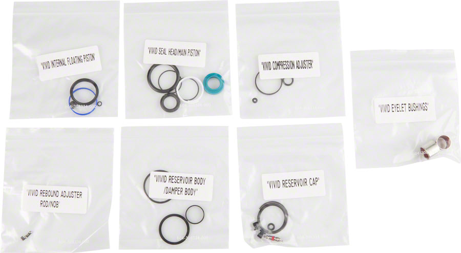 RockShox Vivid Service Kit - Thumbnail 2