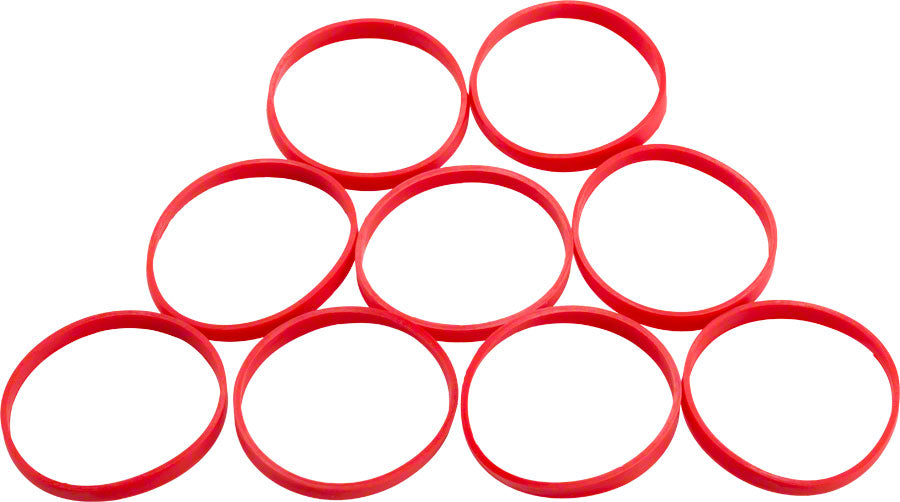 RockShox Bottomless Ring Kit Monarch/Vivid Air Inc Volume Reducer Rings, 9 pieces