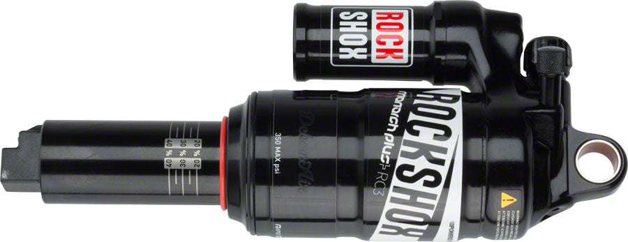 RockShox Monarch Plus RC3 Rear Shock - DebonAir, 8.50x2.25" (216x57mm), Fits 2013-2019 SBC Enduro 27.5"/29", Black, B3 MPN: 00.4118.139.002 UPC: 710845776533 Rear Shock Monarch Plus RC3 Rear Shock