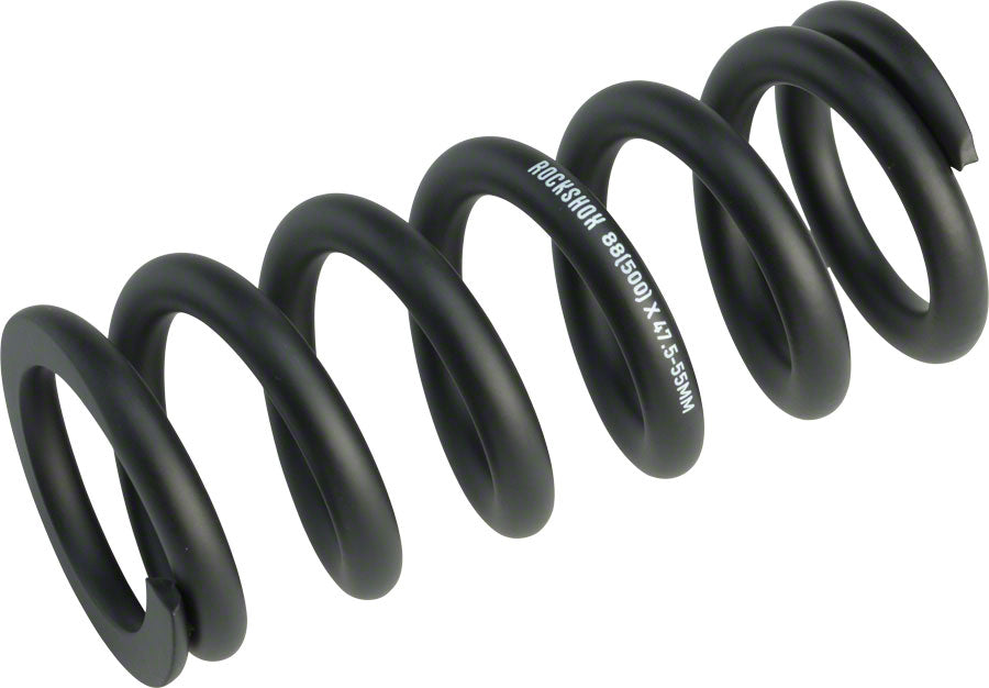 RockShox Metric Coil Spring - Length 134mm, Travel 47.5-55mm, 500 lbs, Black