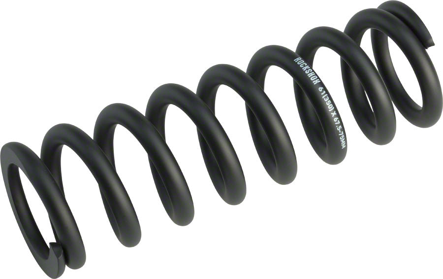 RockShox Metric Coil Spring - Length 174mm, Travel 67.5-75mm, 350 lbs, Black