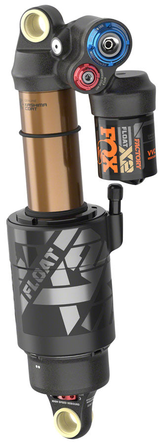 FOX FLOAT X2 Factory Rear Shock - Metric, 250 x 75 mm, H/LSC, H/LSR, Kashima Coat MPN: 979-01-079 UPC: 821973420233 Rear Shock FLOAT X2 Factory Rear Shock