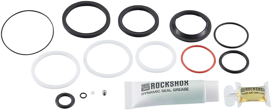 RockShox Rear Shock Service Kit - 200 Hour/1 Year, Super Deluxe Coil B1 (2023+)/Deluxe Coil B1 (2023+) MPN: 00.4318.037.009 UPC: 710845879913 Suspension Tool Rear Shock Full Service Kits