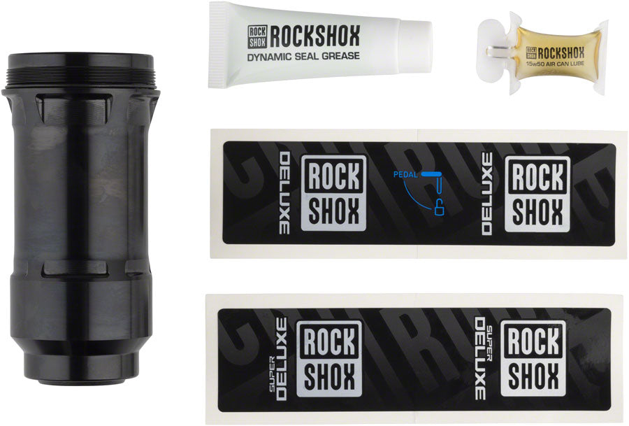RockShox Rear Shock Air Can Assembly - Progressive, 47.5-55mm, Super Deluxe C1/Deluxe C1 (2022+) MPN: 11.4118.059.014 UPC: 710845878947 Rear Shock Part Rear Shock Air Can Assembly