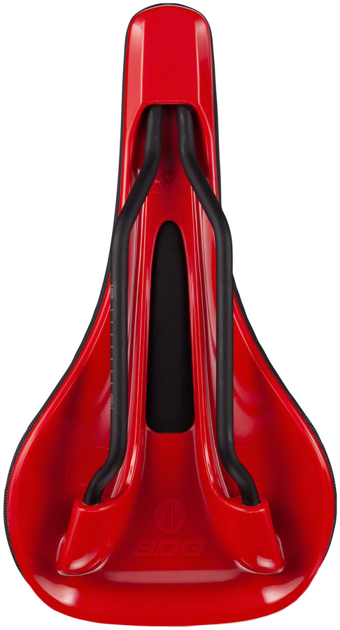 SDG Bel Air V3 Saddle - Lux Rails, Red/Black - Saddles - Bel-Air V3 Saddle