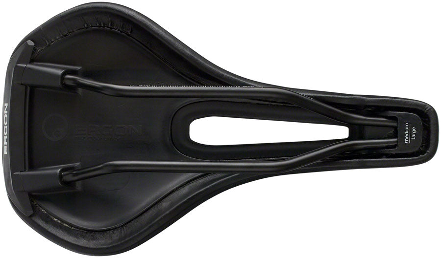 Ergon SR Sport Gel Saddle and Tape - Chromoly, Black, Women's, Medium/Large - Saddles - SR Sport Gel Saddle