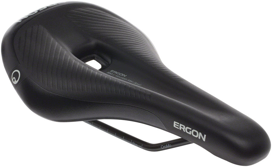 Ergon SM E Mountain Sport Saddle - Chromoly, Stealth, Men's, Small/Medium