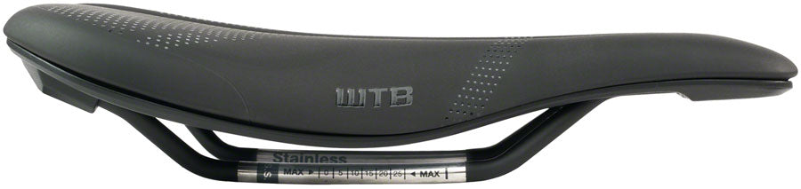WTB Silverado 265 Fusion Form Saddle - Stainless, Black, Medium - Saddles - Silverado 265 Saddle