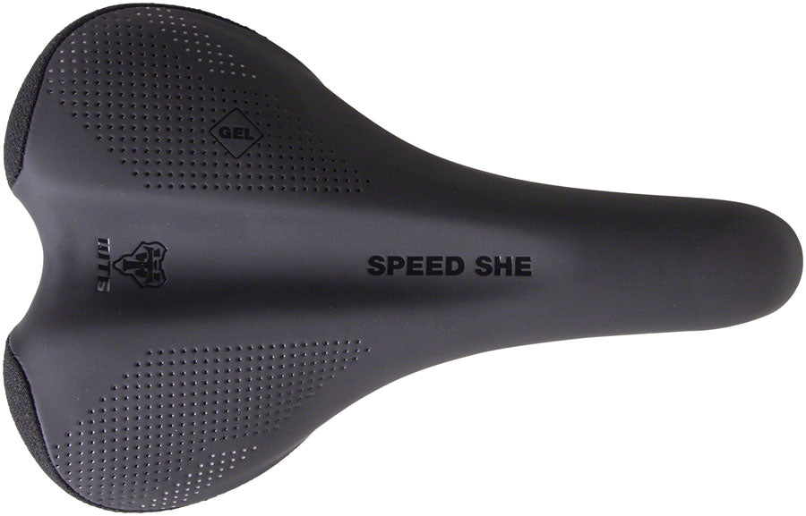 WTB Speed She Saddle - Chromoly, Black, Women's, 150 mm, Wide - Saddles - Speed She Saddle
