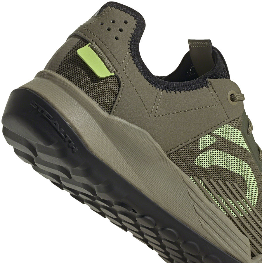 Five Ten Trailcross LT Flat Shoes - Men's, Focus Olive/Pulse Lime/Orbit Green, 12 - Flat Shoe - Trailcross LT Flat Shoe - Men's, Focus Olive/Pulse Lime/Orbit Green