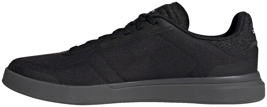 Five Ten Sleuth DLX Canvas Flat Shoes - Men's, Core Black/Gray Five/FTWR White, 12 - Flat Shoe - Sleuth DLX Canvas Flat Shoe - Men's, Core Black/Grey Five/FTWR White