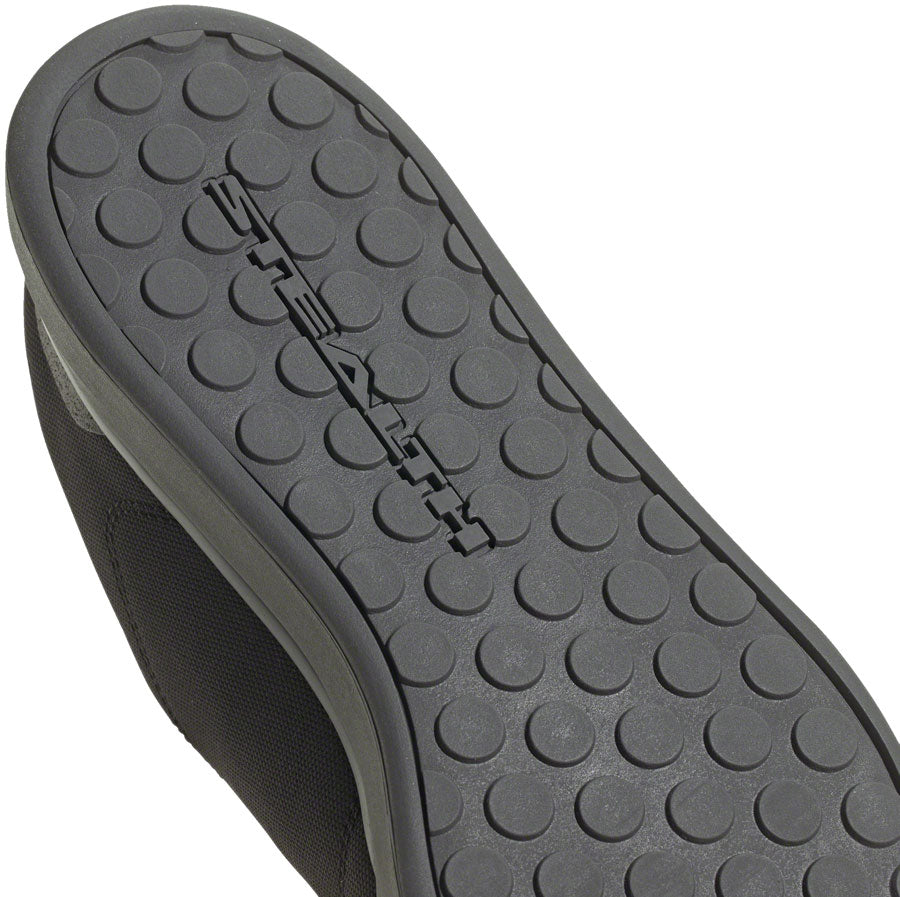 Five Ten Sleuth DLX Canvas Flat Shoes - Men's, Core Black/Gray Five/FTWR White, 12 MPN: GZ9865-12 UPC: 195734312120 Flat Shoe Sleuth DLX Canvas Flat Shoe - Men's, Core Black/Grey Five/FTWR White