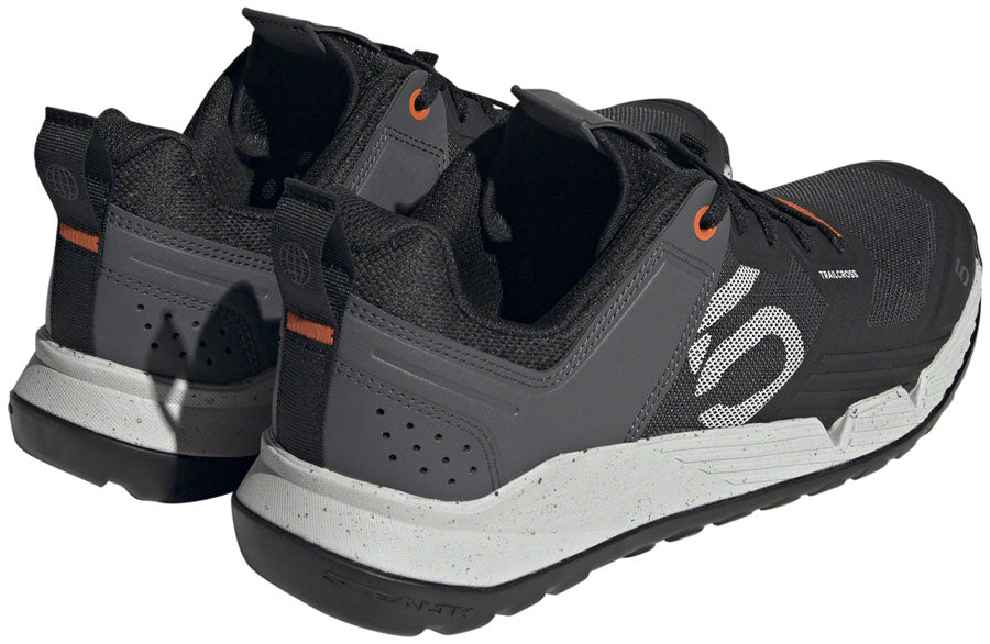 Five Ten Trailcross XT Flat Shoes - Men's, Core Black/Ftwr White/Gray Six, 9 - Flat Shoe - Trailcross XT Flat Shoe - Men's, Core Black/Ftwr White/Gray Six