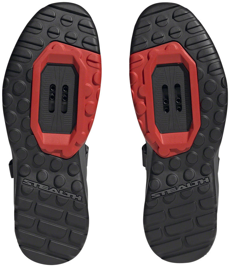 Five Ten Trailcross Mountain Clipless Shoes - Men's, Core Black/Gray Three/Red, 10.5 - Mountain Shoes - Trailcross Clip-In Shoe - Men's, Core Black/Grey Three/Red