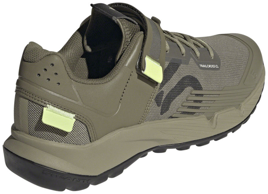 Five Ten Trailcross Mountain Clipless Shoes - Men's, Orbit Green/Carbon/Core Black, 9 - Mountain Shoes - Trailcross Clip-In Shoe - Men's, Orbit Green/Carbon/Core Black