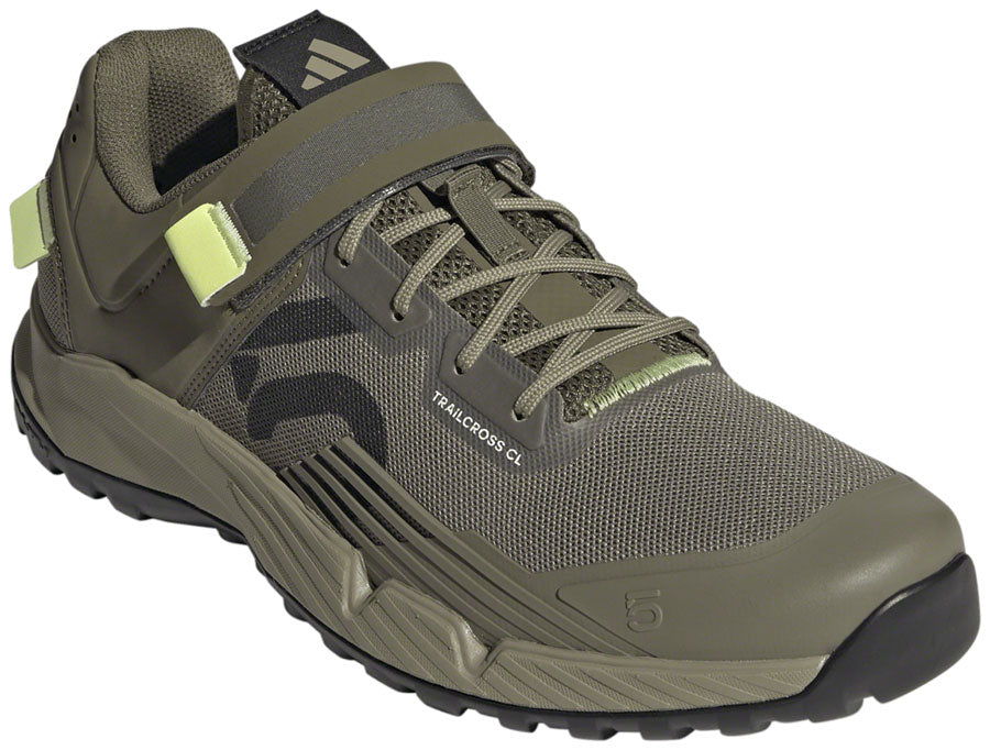 Five Ten Trailcross Mountain Clipless Shoes - Men's, Orbit Green/Carbon/Core Black, 8.5 MPN: HP9927-8- UPC: 195748348382 Mountain Shoes Trailcross Clip-In Shoe - Men's, Orbit Green/Carbon/Core Black