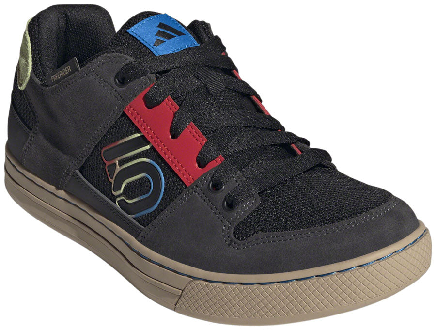 Five Ten Freerider Flat Shoes - Men's, Core Black/Carbon/Red, 8.5 MPN: HP9937-8- UPC: 195748007531 Flat Shoe Freerider Flat Shoe - Men's, Core Black/Carbon/Red