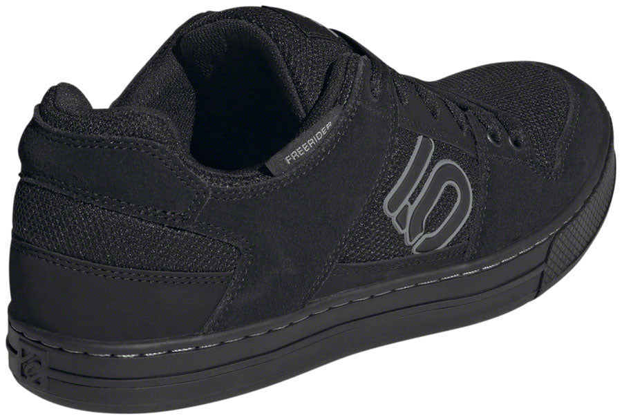 Five Ten Freerider Flat Shoes - Men's, Core Black/Gray Three/Core Black, 11.5 - Flat Shoe - Freerider Flat Shoe - Men's, Core Black/Gray Three/Core Black