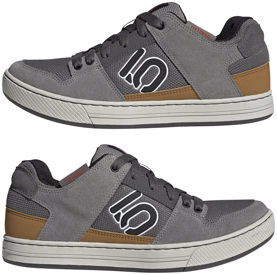 Five Ten Freerider Flat Shoes - Men's, Gray Five/Gray One/Bronze Strata, 8.5 - Flat Shoe - Freerider Flat Shoe - Men's, Gray Five/Gray One/Bronze Strata