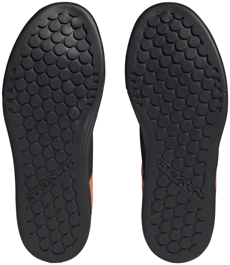 Five Ten Freerider Flat Shoes - Men's, Core Black/Ftwr White/Impact Orange, 9.5 - Flat Shoe - Freerider Flat Shoe - Men's, Core Black/Ftwr White/Impact Orange