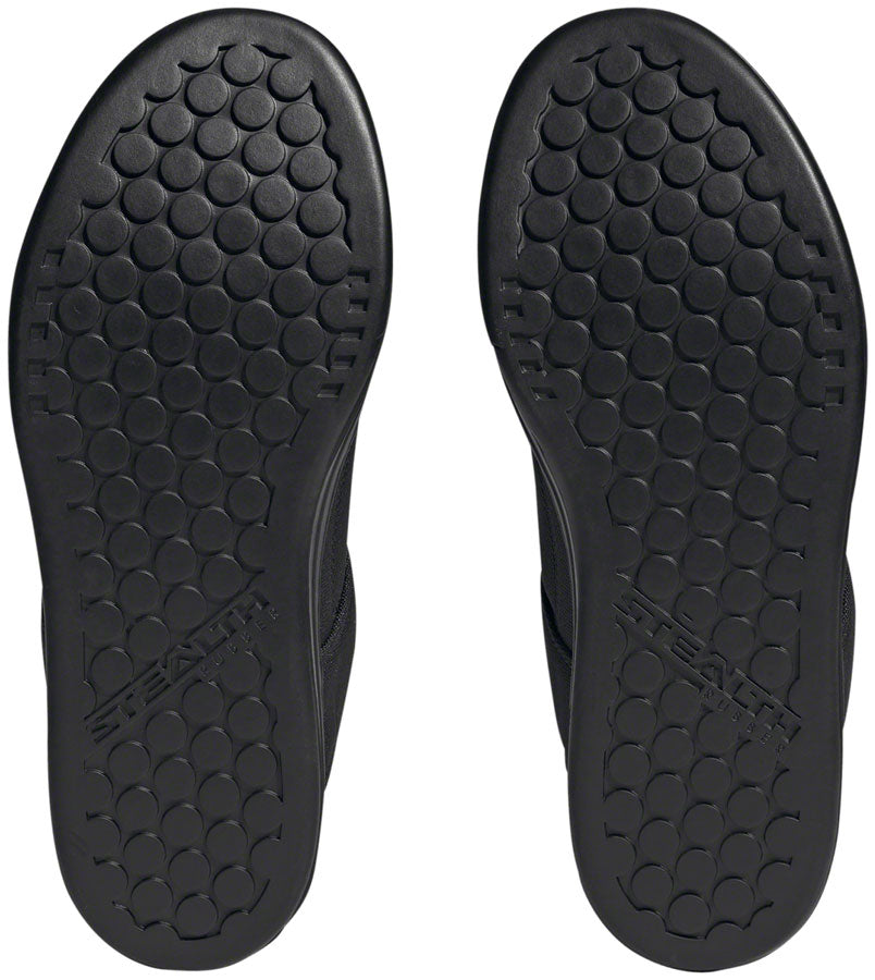 Five Ten Freerider Canvas Flat Shoes - Men's, Core Black/Dgh Solid Gray/Gray Five, 12 - Flat Shoe - Freerider Canvas Flat Shoe - Men's, Core Black/Dgh Solid Gray/Gray Five