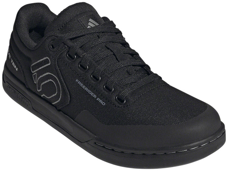 Five Ten Freerider Pro Canvas Flat Shoes - Men's, Core Black/Gray Three/Ftwr White, 10.5