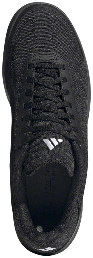 Five Ten Sleuth Deluxe Canvas Flat Shoes - Men's, Core Black/Gray Five/Ftwr White, 8 - Flat Shoe - Sleuth DLX Canvas Flat Shoe - Men's, Core Black/Grey Five/FTWR White