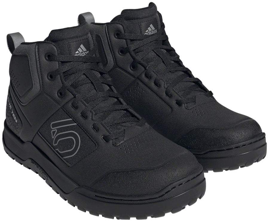 Five Ten Impact Pro Mid Flat Shoes - Men's, Core Black/Gray Three/Gray Six, 10 MPN: HQ3363-10 UPC: 195748014850 Flat Shoe Impact Pro Flat Shoe Mid Flat Shoe - Men's, Core Black/Gray Three/Gray Six