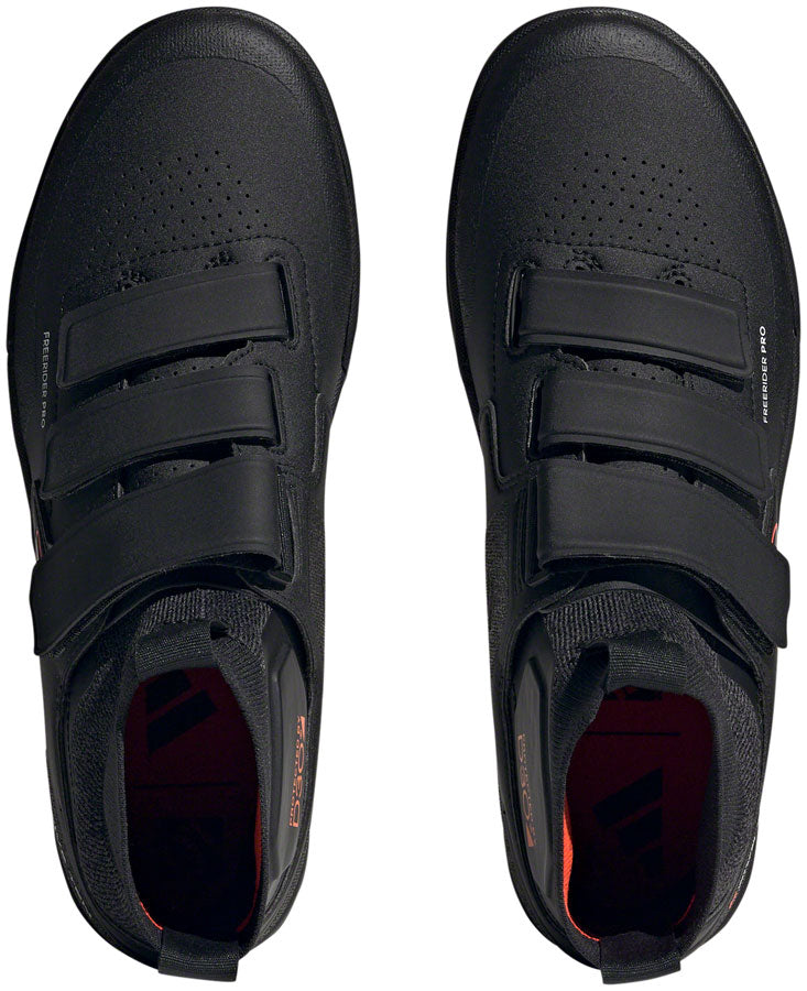 Five Ten Freerider Pro Mid VCS Flat Shoes - Men's, Core Black/Solar Red/Gray Three, 9 MPN: IF7436-9 UPC: 196460957159 Flat Shoe Freerider Pro Mid VCS Flat Shoes - Men's, Core Black/Solar Red/Gray Three