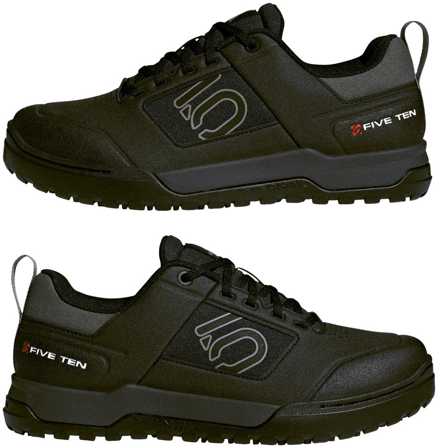 Five Ten Impact Pro Flat Shoes - Men's, Core Black/Gray Three/Gray Six, 9.5 MPN: IF7452-9- UPC: 195744722933 Flat Shoe Impact Pro Shoes - Men's, Core Black/Gray Three/Gray Six