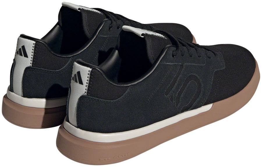 Five Ten Sleuth Flat Shoes - Men's, Core Black/Core Black/Gum M2, 8.5 - Flat Shoe - Sleuth Flat Shoe - Men's, Core Black / Core Black / Gum M2