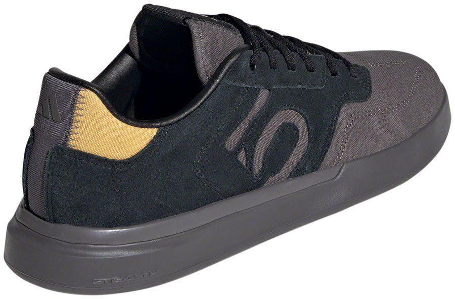 Five Ten Sleuth Flat Shoes - Men's, Black/Charcoal/Oat, 10 - Flat Shoe - Sleuth Flat Shoes - Men's, Black/Charcoal/Oat