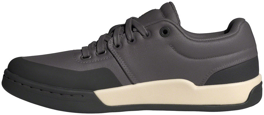 Five Ten Freerider Pro Canvas Flat Shoes - Men's, Charcoal/Carbon/Oat, 9 - Flat Shoe - Freerider Pro Canvas Flat Shoes - Men's, Charcoal/Carbon/Oat