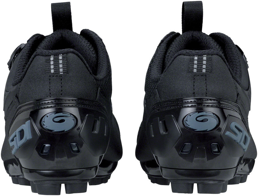 Sidi MTB Gravel Clipless Shoes - Men's, Black/Black, 42.5 - Mountain Shoes - Gravel Clipless Shoes - Men's, Black