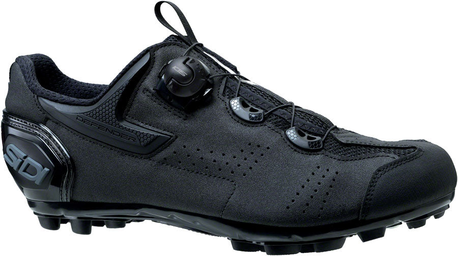 Sidi MTB Gravel Clipless Shoes - Men's, Black/Black, 44.5 MPN: 000MCGRAVEL-NENE-445 Mountain Shoes Gravel Clipless Shoes - Men's, Black