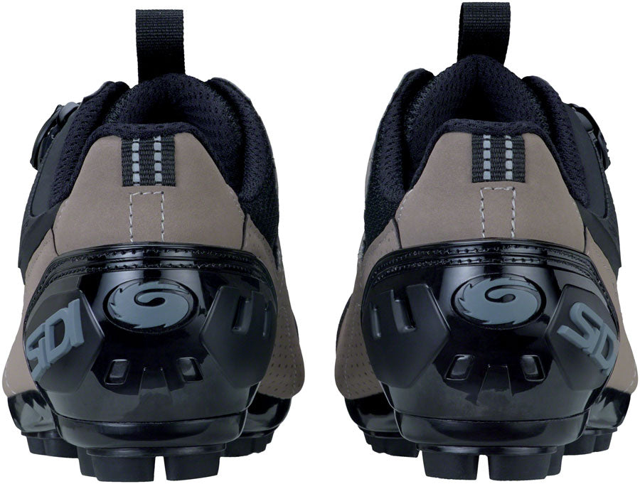 Sidi MTB Gravel Clipless Shoes - Men's, Black/Titanium, 42 - Mountain Shoes - Gravel Clipless Shoes - Men's, Black/Titanium