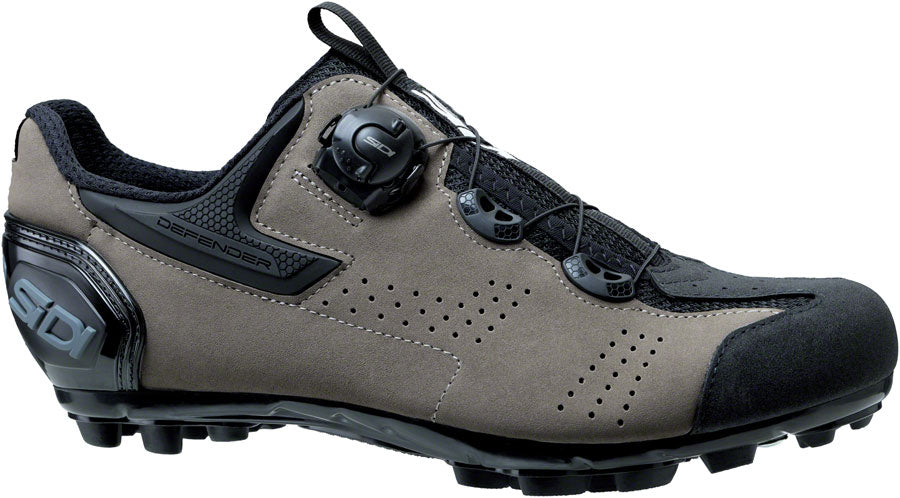 Sidi MTB Gravel Clipless Shoes - Men's, Black/Titanium, 43.5 MPN: 000MCGRAVEL-NETI-435 Mountain Shoes Gravel Clipless Shoes - Men's, Black/Titanium