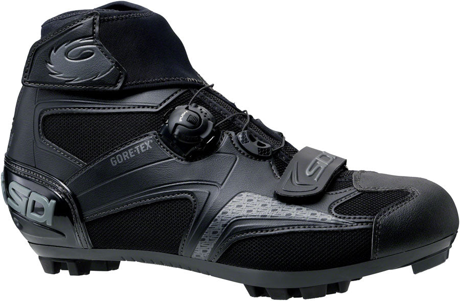 Sidi Frost Gore 2 Mountain Clipless Shoes - Men's, Black/Black, 44 MPN: 000MCFROSTGO2-NENE-440 Mountain Shoes Frost Gore 2 Mountain Clipless Shoes - Men's, Black/Black