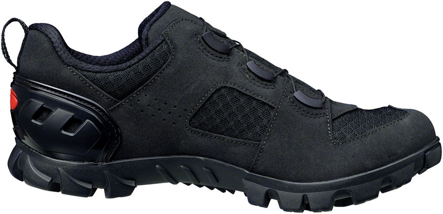 Sidi Turbo Mountain Clipless Shoes - Men's, Black/Black, 42 - Mountain Shoes - Turbo Mountain Clipless Shoes - Men's, Black/Black