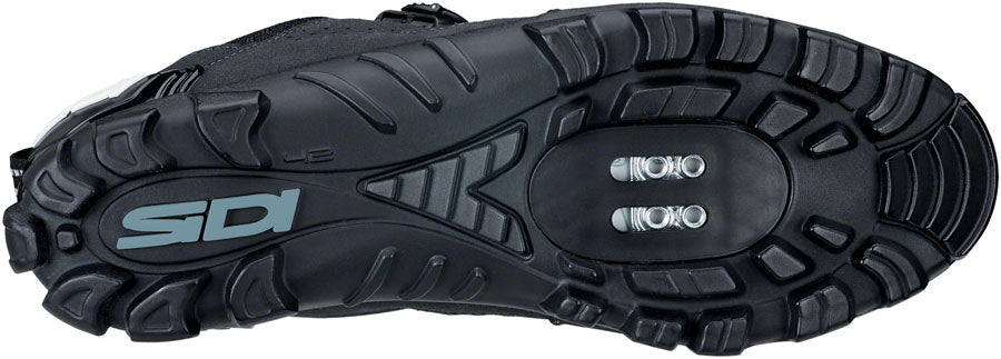 Sidi Turbo Mountain Clipless Shoes - Men's, Black/Black, 44 - Mountain Shoes - Turbo Mountain Clipless Shoes - Men's, Black/Black
