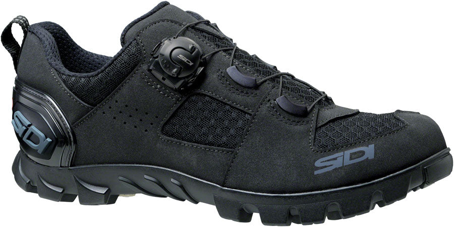 Sidi Turbo Mountain Clipless Shoes - Men's, Black/Black, 45 MPN: 000MCTURBO-NENE-450 Mountain Shoes Turbo Mountain Clipless Shoes - Men's, Black/Black