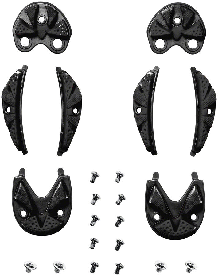 Sidi SRS Carbon Ground Inserts - Black, 45-48 MPN: 000MRINSCARSRS-NER-45-48 Shoe Part and Accessory SRS Carbon Ground Inserts