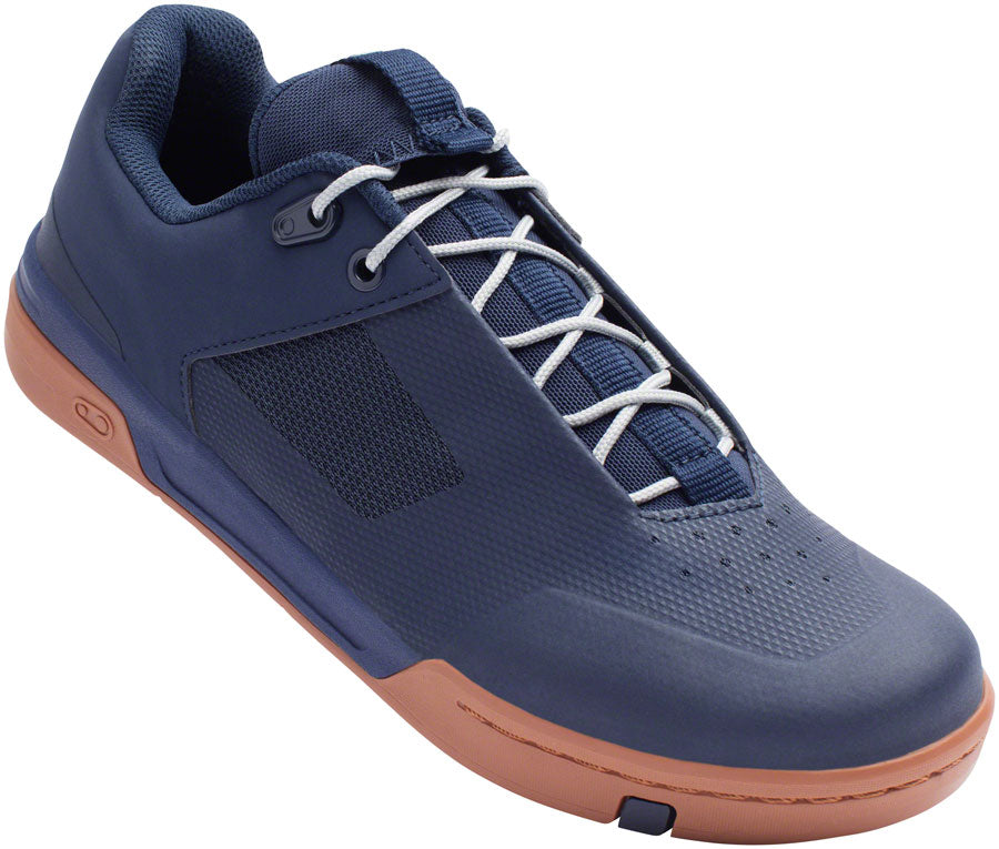 Crank Brothers Stamp Lace Men's Flat Shoe - Navy/Silver/Gum, Size 10.5 MPN: STL04281A105 UPC: 641300302656 Flat Shoe Stamp Lace Shoe