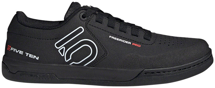 Five Ten Freerider Pro Flat Shoes - Men's, Core Black / Cloud White / Cloud White, 12.5 - Flat Shoe - Freerider Pro Flat Shoe  -  Men's, Core Black / Cloud White / Cloud White