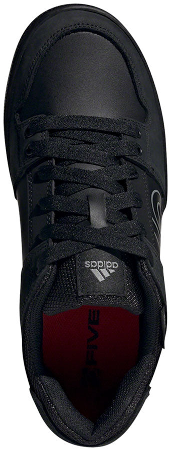 Five Ten Freerider DLX Flat Shoes - Men's, Core Black / Core Black / Gray Three, 10 - Flat Shoe - Freerider DLX Flat Shoe  -  Men's, Core Black / Core Black / Grey Three
