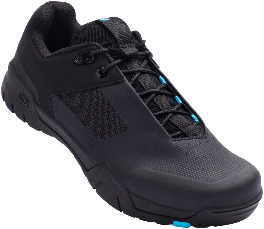 Crank Brothers Mallet E Lace Men's Shoe - Black/Blue/Black, Size 9.5 MPN: MEL01043A095 UPC: 641300302465 Mountain Shoes Mallet E Lace Shoe