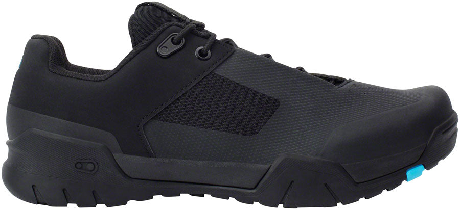 Crank Brothers Mallet E Lace Men's Clipless Shoe - Black/Blue/Black, Size 9.5