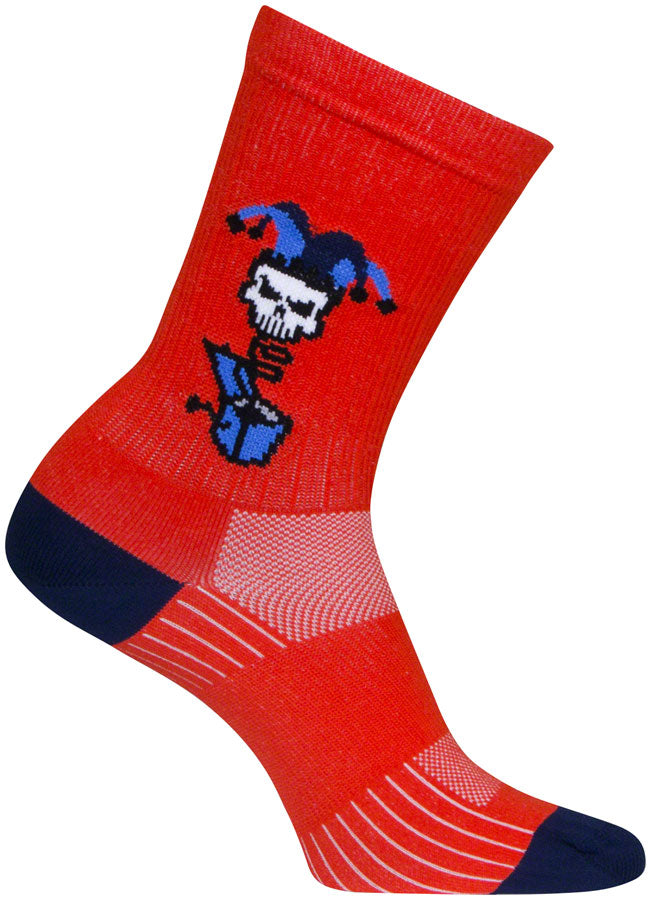 SockGuy SGX Boing Socks - 6", Red, Small/Medium MPN: X6BOING UPC: 602573792773 Sock SGX Socks