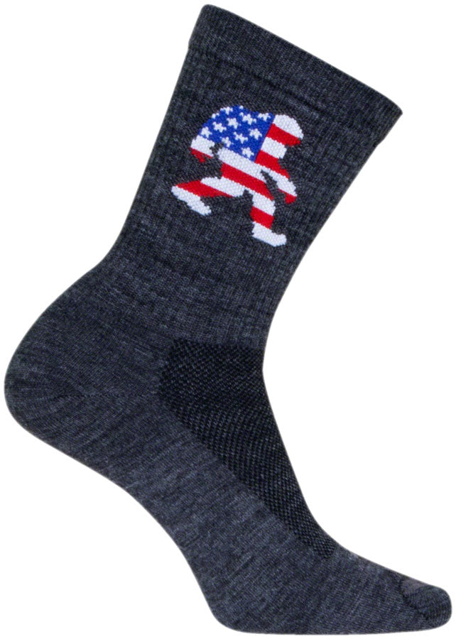 SockGuy Big Foot Wool Socks - 6", Large/X-Large - Sock - Wool Socks