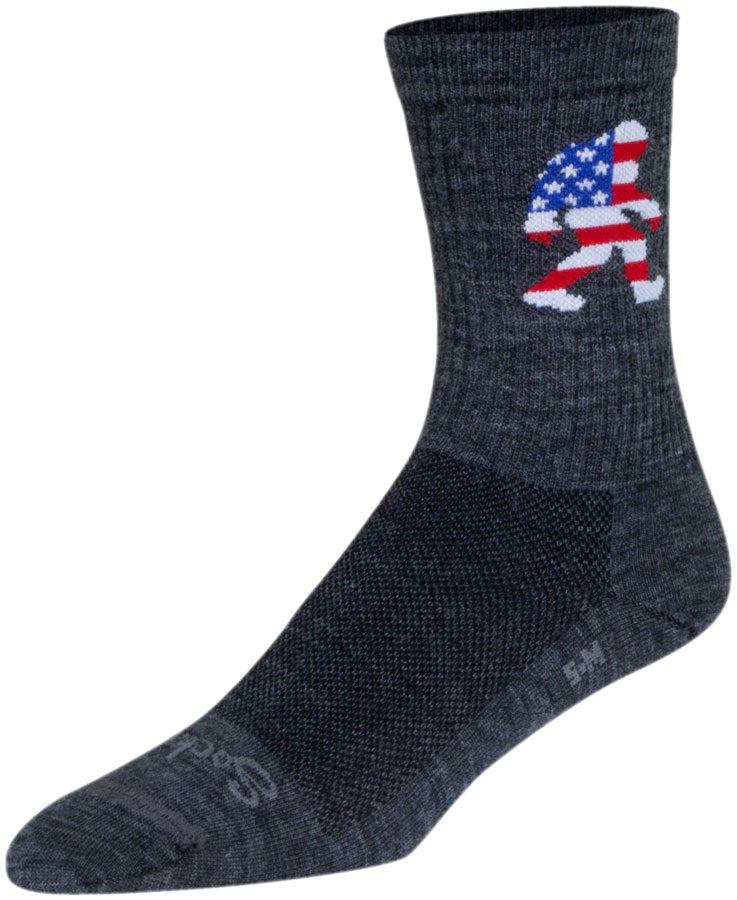SockGuy Big Foot Wool Socks - 6", Large/X-Large MPN: WCRBGFTUSA L UPC: 602573794968 Sock Wool Socks